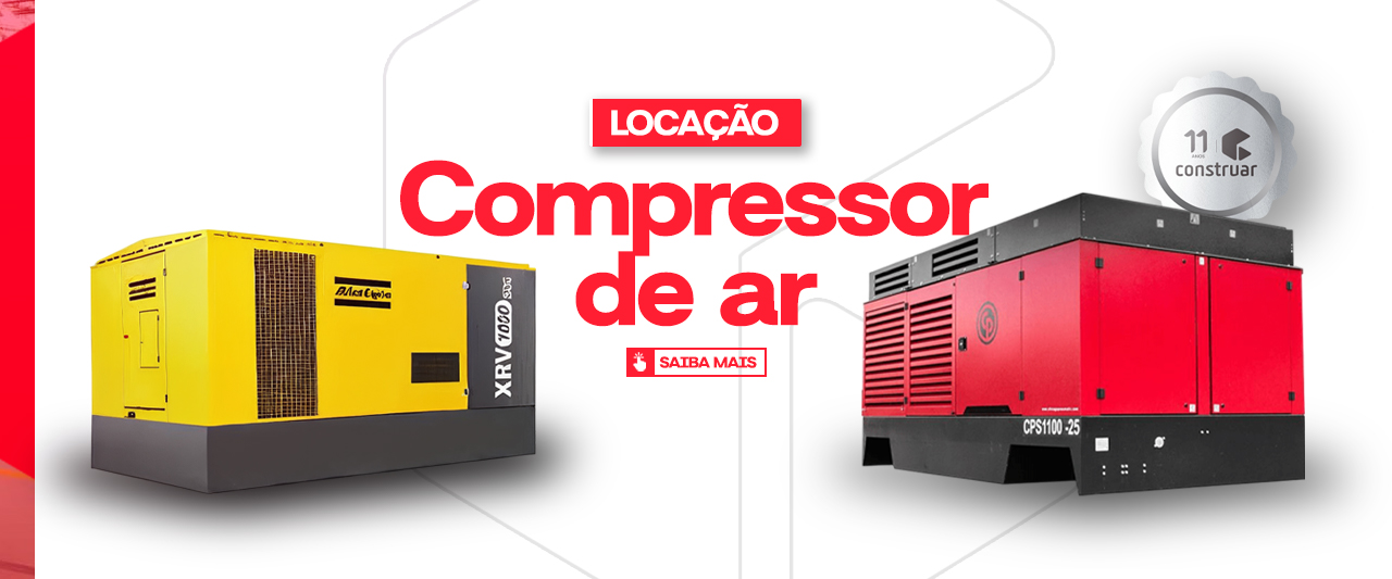 Locação de compressores de ar